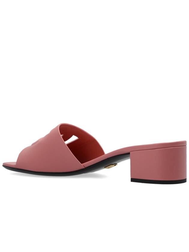 Dolce & Gabbana Heeled Mules, Women's, Pink - DOLCE&GABBANA - BALAAN 5