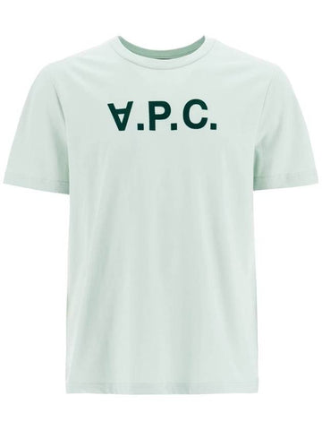 Standard Grand VPC Short Sleeve T-Shirt Green - A.P.C. - BALAAN 1