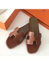 Oran slippers gold - HERMES - BALAAN 3