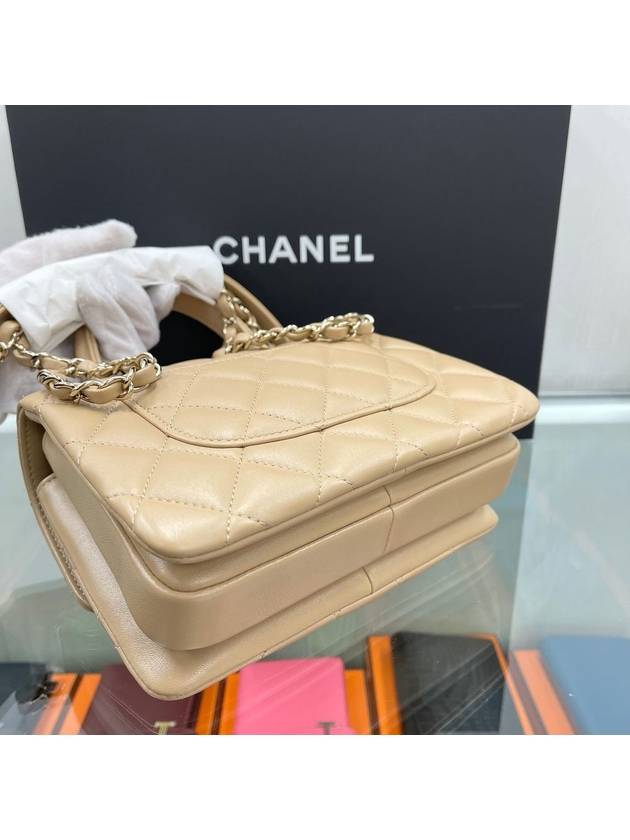 Trendy CC Top Handle Beige AS4654 - CHANEL - BALAAN 5