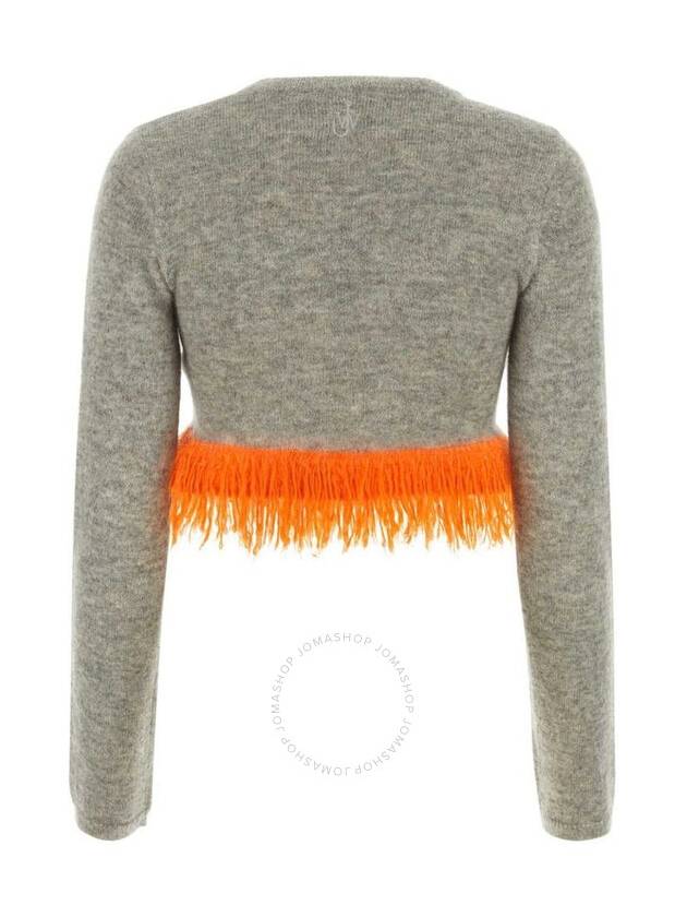 JW Anderson Mohair Blend Cropped Sweater, Size Medium - JW ANDERSON - BALAAN 2