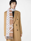 Men's Monogram Split Scarf Beige - LOUIS VUITTON - BALAAN 2