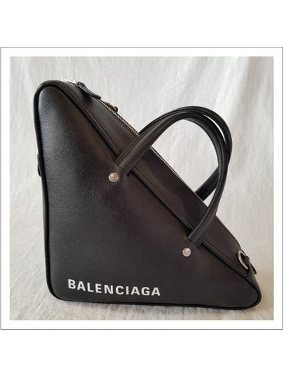 Triangle Duffel S Tote Bag Black - BALENCIAGA - BALAAN 2