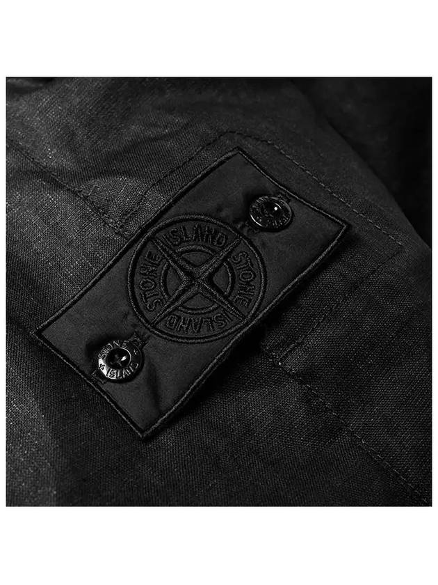 Shadow Project Fishtail Long Parka Black - STONE ISLAND - BALAAN 5