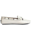 Women's Gommino Driving Shoes White - TOD'S - BALAAN 3