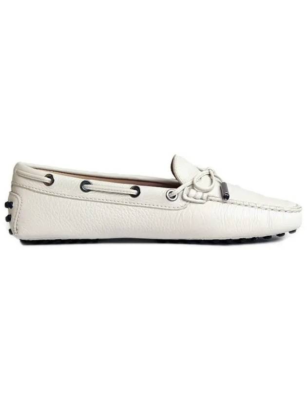 Women's Gommino Driving Shoes White - TOD'S - BALAAN 3