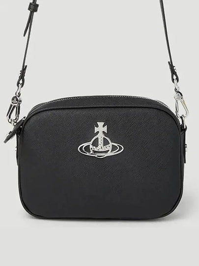 ORB logo Anna cross bag black - VIVIENNE WESTWOOD - BALAAN 2