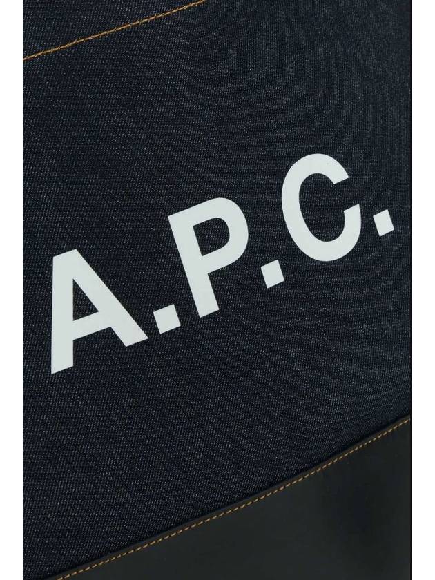 Axel Tote Bag Camel Dark Navy - A.P.C. - BALAAN 3