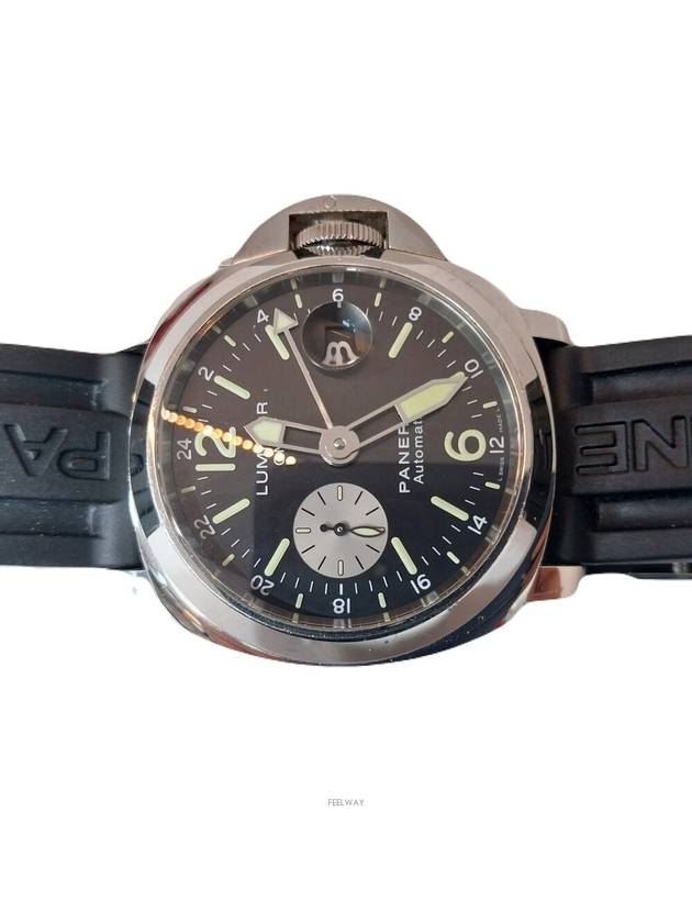 Luminor GMT automatic black plate men s watch 44mm - PANERAI - BALAAN 7