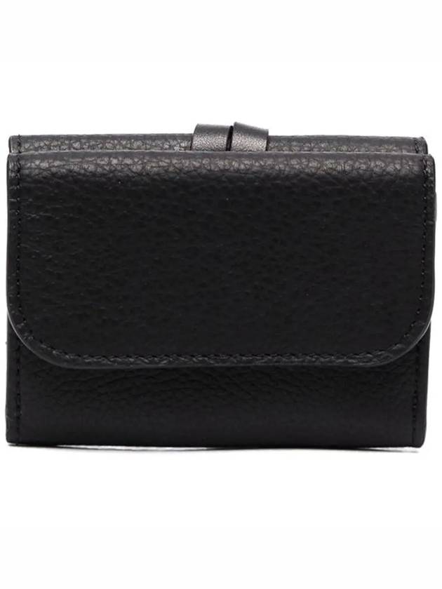 Alphabet Small Half Wallet Black - CHLOE - BALAAN 4