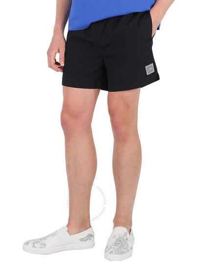 A Cold Wall Men's Black Essential Logo Patch Swim Shorts, Size Small - A-COLD-WALL - BALAAN 2