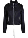 Women's Alose Zip Up Hoodie Night Blue - MONCLER - BALAAN 2