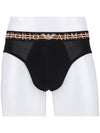 Logo Band 3 Pack Briefs Black - EMPORIO ARMANI - 7