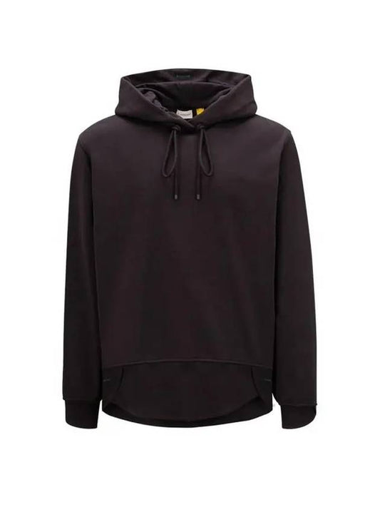 Printed Hoodie Black - MONCLER - BALAAN 1