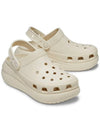 Classic Crush Clog Sandals Bone Beige - CROCS - BALAAN 5