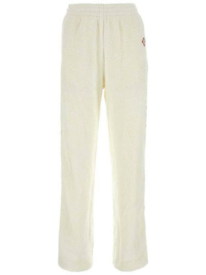 Straight Pants WF23JTR12801 OFFWHITE White - CASABLANCA - BALAAN 2