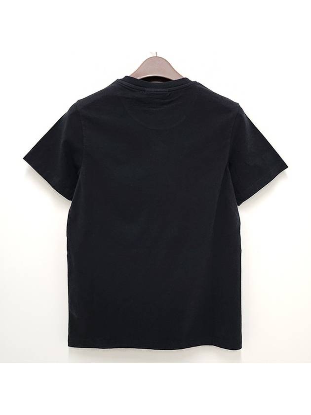 Baby Fox Patch Regular Short Sleeve T-Shirt Black - MAISON KITSUNE - BALAAN 4