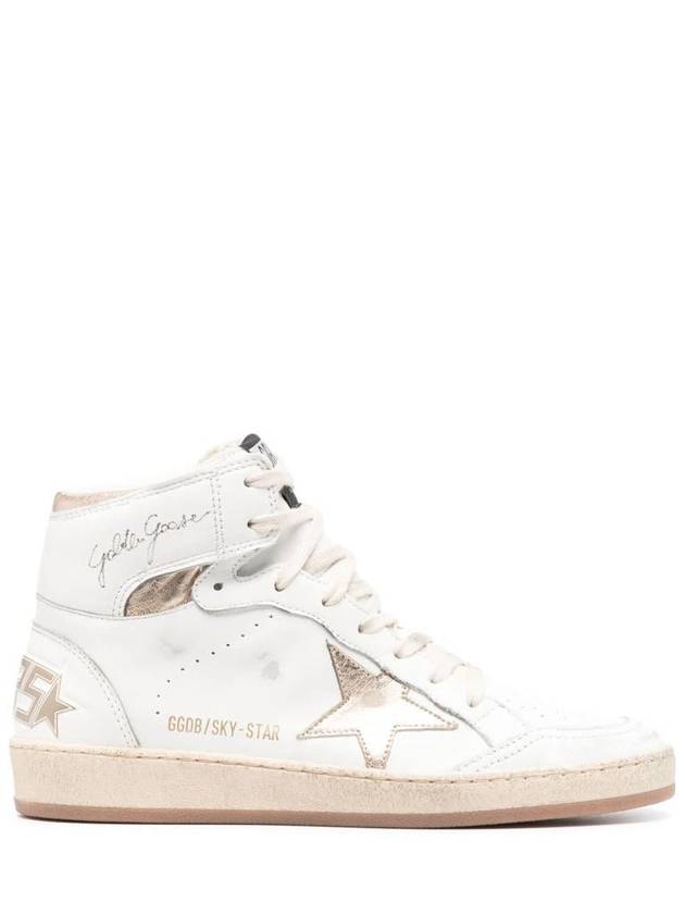 star patch lace-up sneakers - GOLDEN GOOSE - BALAAN 2