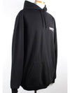 Wave Logo Hoodie Black M - BALENCIAGA - BALAAN 7