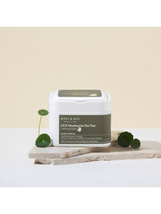 [Mary&May] CICA Houttuynia Tea Tree Calming Mask (30ea) - MARY&MAY - BALAAN 4