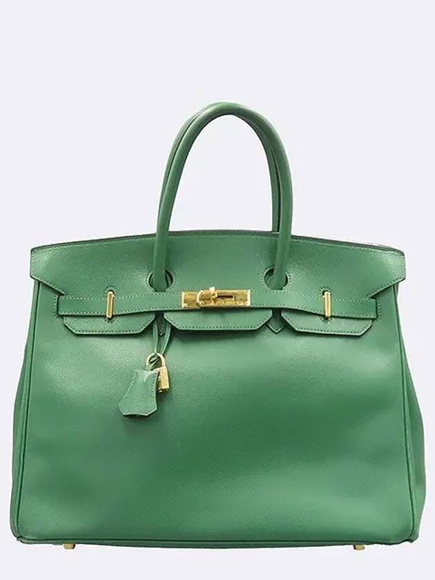 green tote bag - HERMES - BALAAN 2