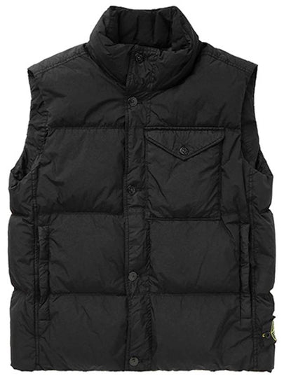 Crinkle Reps R-NY Down Vest Black - STONE ISLAND - BALAAN 2