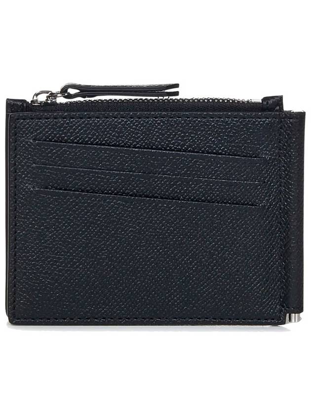 Stitch Money Clip Card Wallet Black - MAISON MARGIELA - BALAAN 3