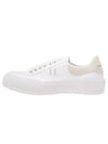 Deck Lace-up Plimsoll Low-top Sneakers White - ALEXANDER MCQUEEN - BALAAN 2