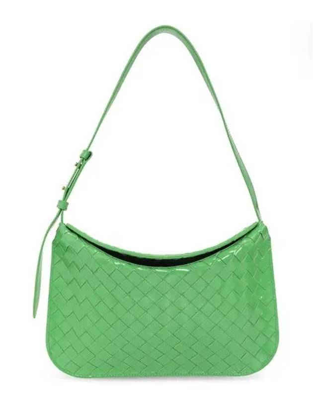 Intrecciato Flap Shoulder Bag Parakeet - BOTTEGA VENETA - BALAAN 2