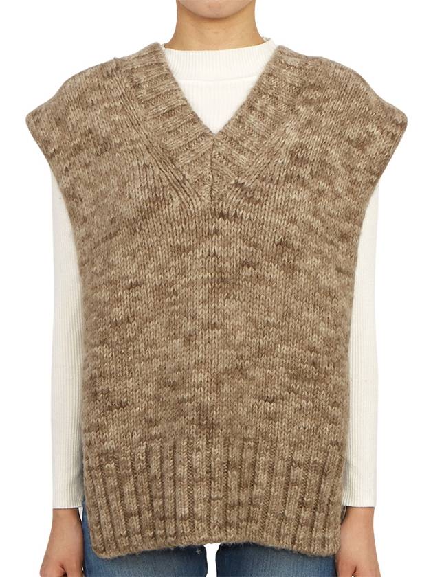 Botanical Dye Knit Vest Anthracite - MAISON MARGIELA - BALAAN 2