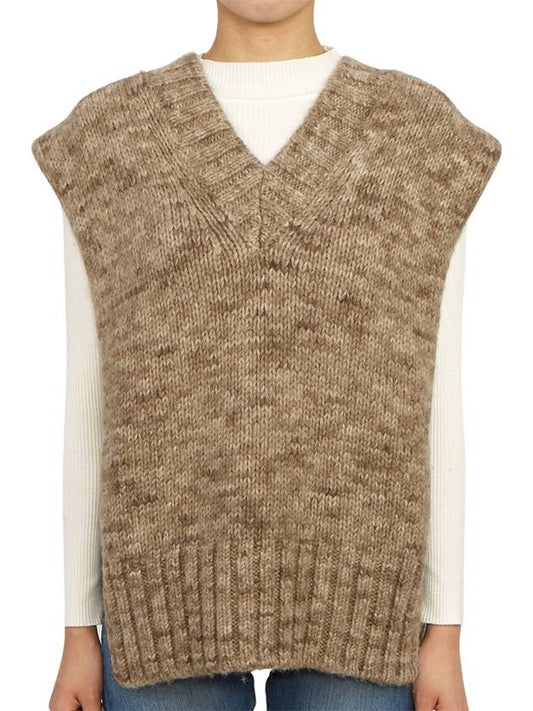 Botanical Dye Knit Vest Anthracite - MAISON MARGIELA - BALAAN 2