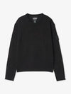 Shadow Project Wappen Patch Knit Top Black - STONE ISLAND - BALAAN 2