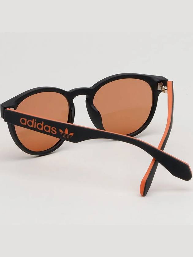 Sunglasses Mirror Orange Round Sports Horned Rim Fishing Running Golf OR0025 02U - ADIDAS - BALAAN 4