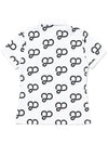 20 Symbol Logo Pattern Yoko Wieri Women’s T-Shirt WHITE - 20THHOLE - BALAAN 2