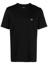 30/1 Jersey Goggle Short Sleeve T-Shirt Black - CP COMPANY - BALAAN 2