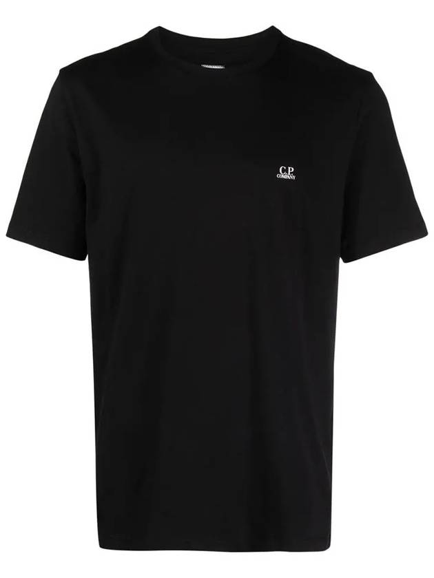 30/1 Jersey Goggle Short Sleeve T-Shirt Black - CP COMPANY - BALAAN 2