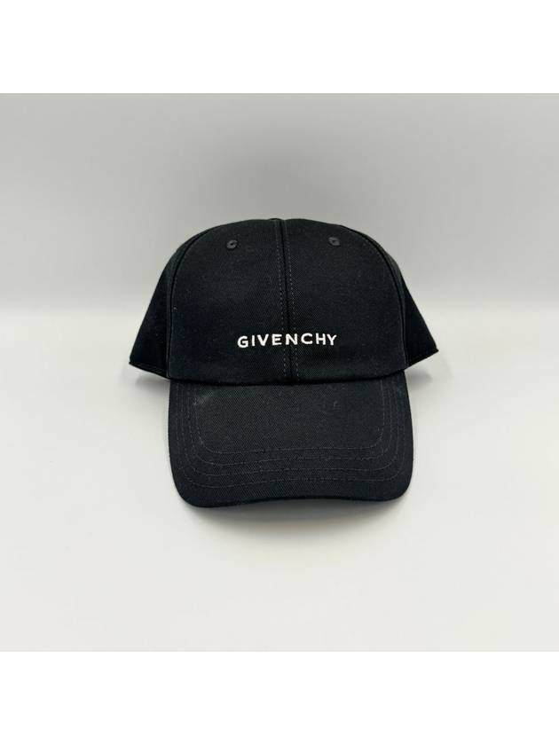 Embroidered logo baseball ball cap BPZ022P0C4 001 - GIVENCHY - BALAAN 2