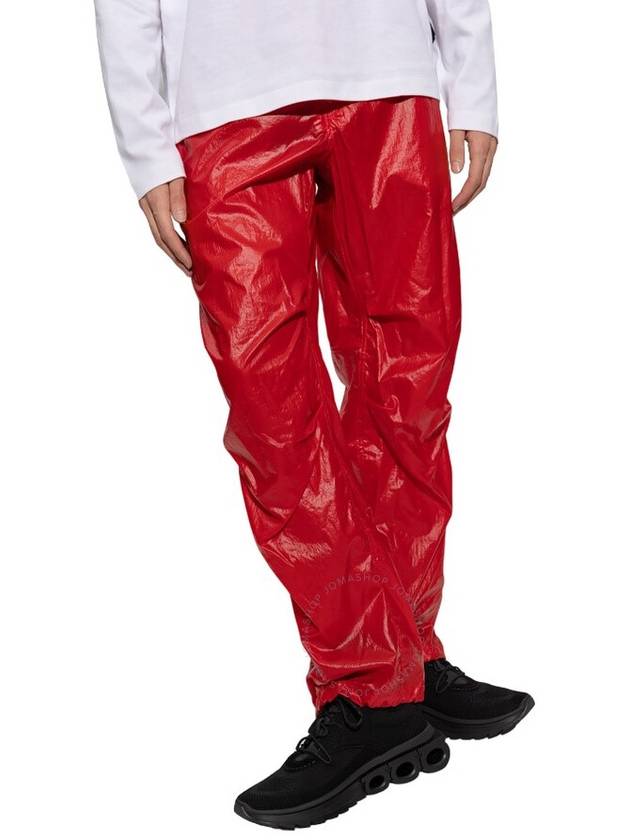 Ferragamo Red Nylon Cargo Pants, Brand Size 52 (US Size X-Large) - SALVATORE FERRAGAMO - BALAAN 3