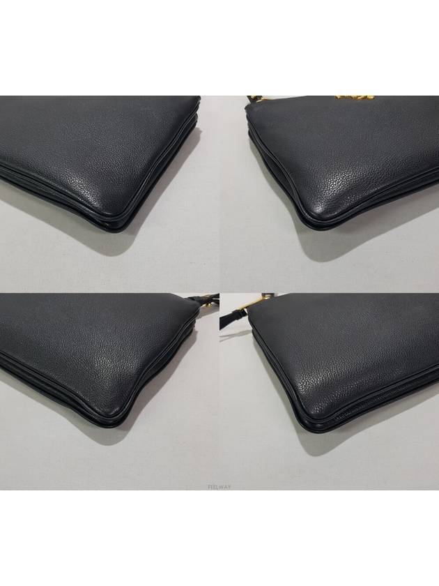 Bandoliera triangle logo double zipper cross bag 1BH046 - PRADA - BALAAN 6