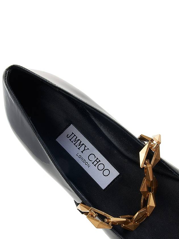 Women s Diamond Tilda Flat Shoes SOP BLACK - JIMMY CHOO - BALAAN 7