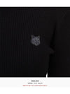 Bold Fox Head Patch Turtleneck Black - MAISON KITSUNE - BALAAN 9