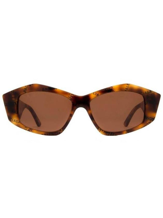 Havana leopard pattern sunglasses brown - BALENCIAGA - BALAAN 1