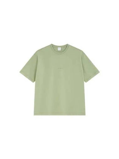 Mini embroidered logo crewneck t shirt green 270679 - PAUL SMITH - BALAAN 1