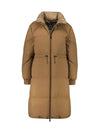 Citronnier Long Down Padding Beige - MONCLER - BALAAN 3