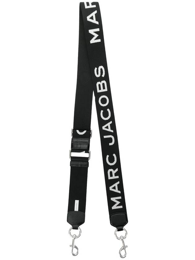 logo webbing shoulder strap black - MARC JACOBS - BALAAN 1