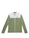 Jeff Hybrid Color Block Zip-Up Jacket Oil Green - J.LINDEBERG - BALAAN 2