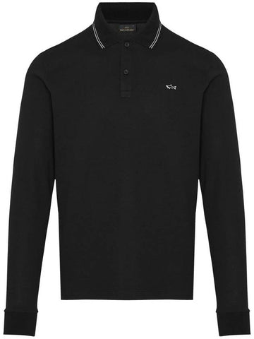 Paul & Shark Polo Shirt Long Sleeves Embroidered Logo Clothing - PAUL & SHARK - BALAAN 1