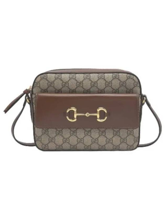 Small Horsebit Shoulder Bag Brown - GUCCI - BALAAN 1