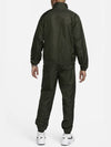 Club Lined Woven Tracksuit Black - NIKE - BALAAN 3