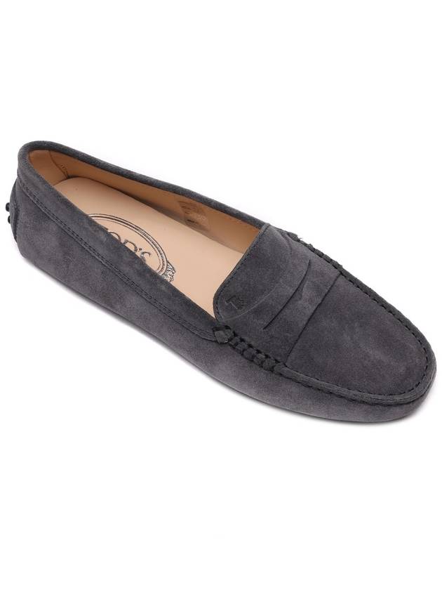 Gommino Suede Driving Shoes Dark Grey - TOD'S - BALAAN 4